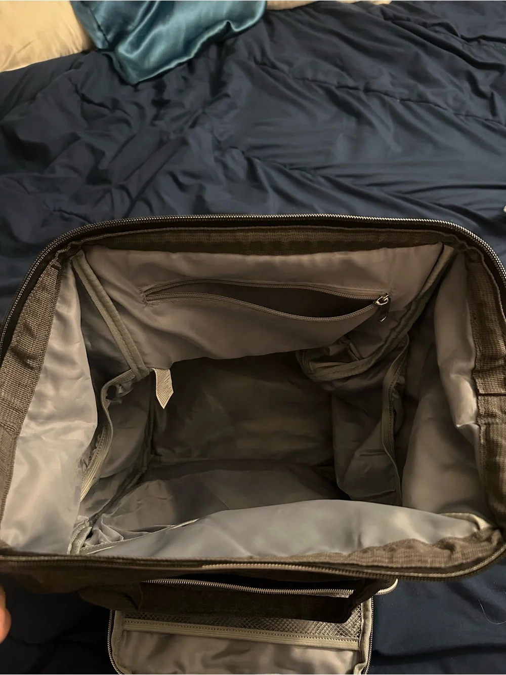 Gray keababies diaper backpack